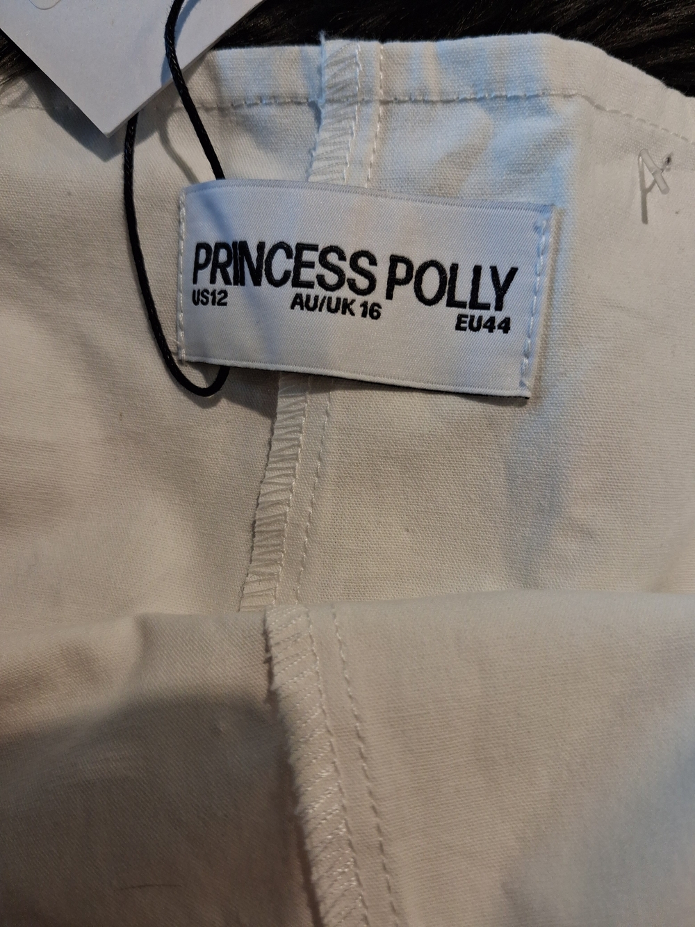 Princess Polly White Gigi High-Waist Wrap Skort - Picture 6 of 8